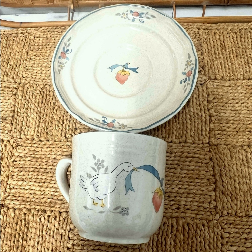 Vintage international marmalade duck cup saucer replacement